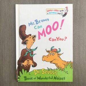 Mr. Brown Can Moo, Can You | Dr. Seuss's Book of Wonderful Noises Bright & Early